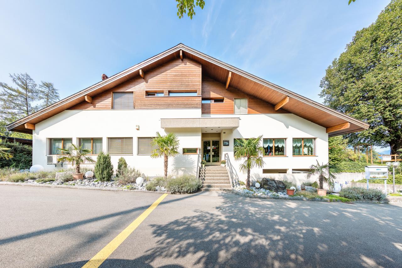 Hotel Restaurant Moeve Faulensee Zewnętrze zdjęcie