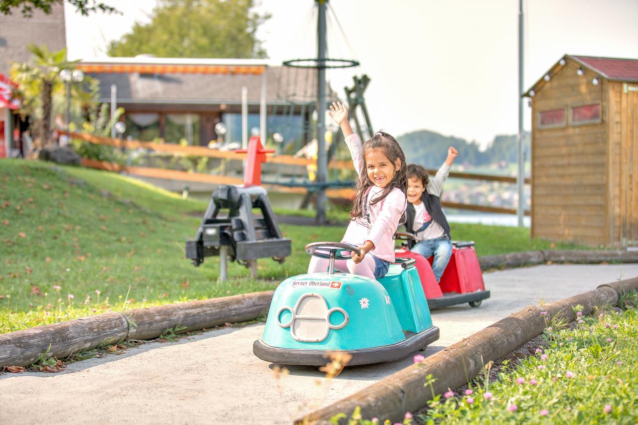 Hotel Restaurant Moeve Faulensee Zewnętrze zdjęcie