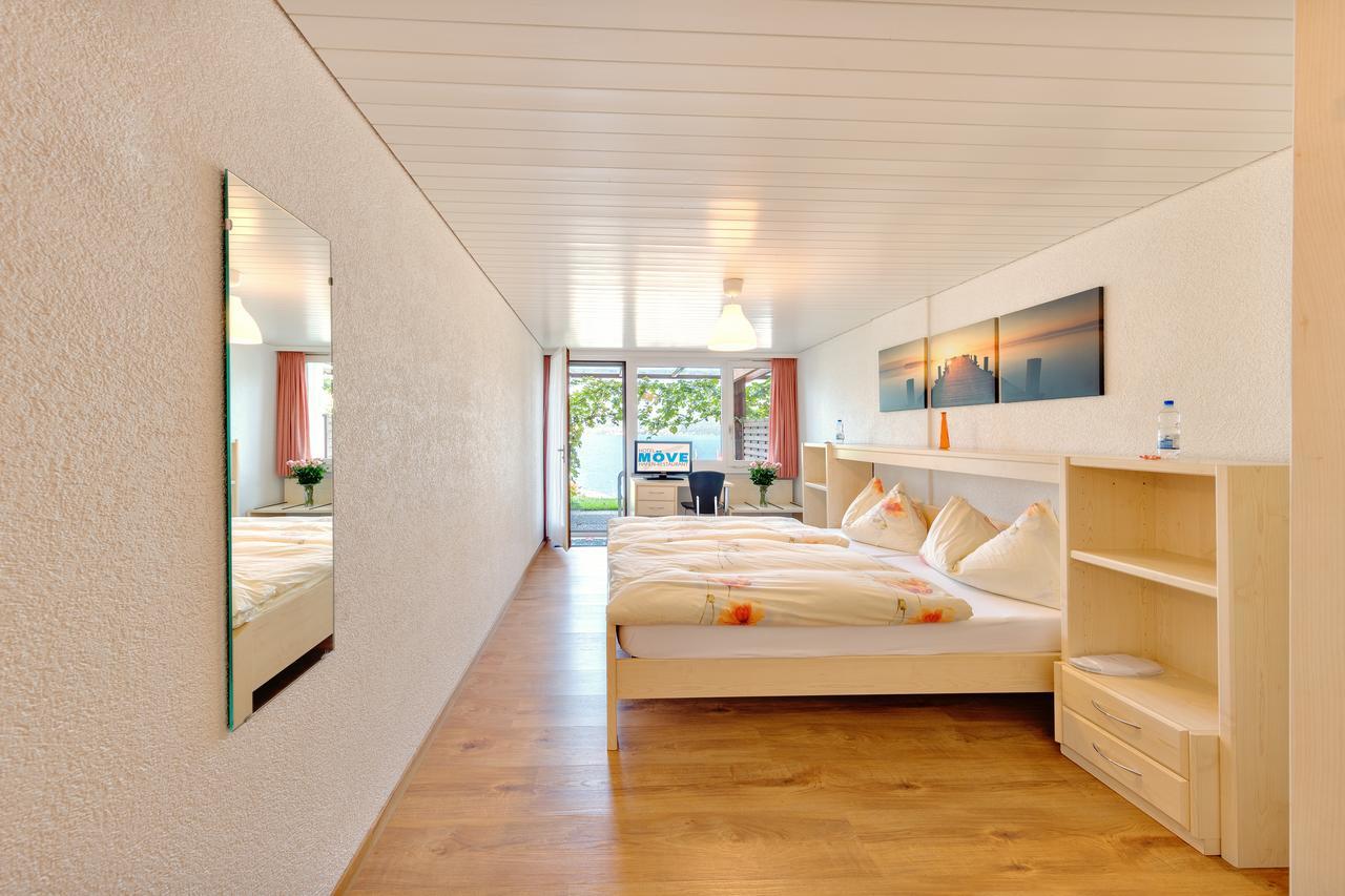 Hotel Restaurant Moeve Faulensee Zewnętrze zdjęcie